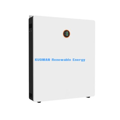 KM 48V 300Ah लोकप्रिय LiFePO4 बैटरी दीवार माउंट गहरी चक्र 8000 बार