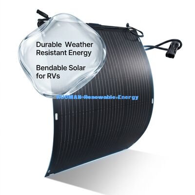 अल्ट्रा लाइट 30W ETFE फ्लेक्सिबल सोलर पैनल पोर्टेबल हाइकिंग क्लाइम्बिंग और ग्रिड यात्रा के लिए