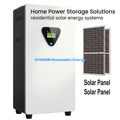 51.2V 300Ah सौर हाइब्रिड LiFePO4 बैटरी सिस्टम ऑफ-ग्रिड होम ऊर्जा भंडारण के लिए 6000 चक्रों के साथ