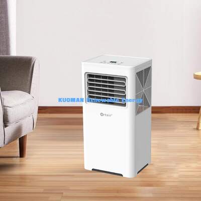 6000BTU पोर्टेबल एयर कंडीशनर 110V 60Hz फ्रीस्टैंडिंग व्हाइट यूनिट सुपर एयर फिल्टरेशन