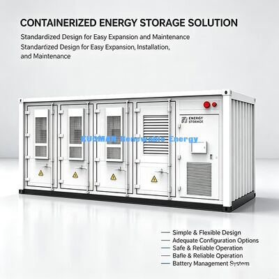 लिथियम आयरन फॉस्फेट कंटेनर ESS∙ डाटा सेंटर और औद्योगिक पार्कों के लिए बैकअप पावर