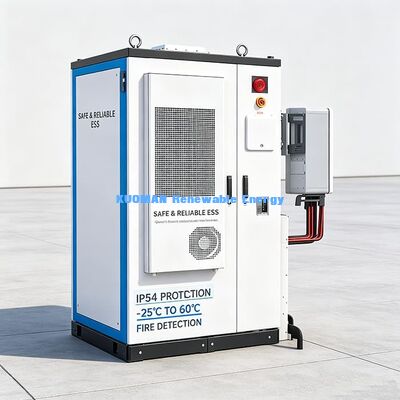 KAC50DP2 हाइब्रिड इन्वर्टर + BC107DE2 107.52kWh बैटरी ऑल-इन-वन औद्योगिक ऊर्जा भंडारण प्रणाली