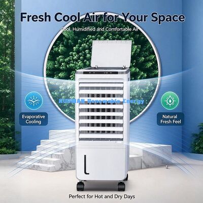 Multi-scene Portable Evaporative Air Cooler, Energy Saving Water Fan for Apartment & Garage
