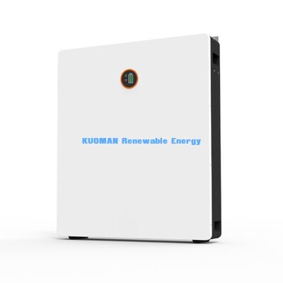 KM 48V 300Ah लोकप्रिय LiFePO4 बैटरी दीवार माउंट गहरी चक्र 8000 बार