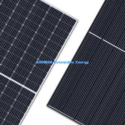 उच्च दक्षता के लिए एनोडाइज्ड एल्यूमीनियम फ्रेम के साथ 300W-400W मोनोक्रिस्टलीय सौर ऊर्जा पैनल