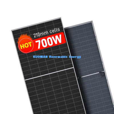 700W मोनोक्रिस्टलीय सौर पैनल IP65 मौसम प्रतिरोधी पीवी मॉड्यूल 1722x1134x30mm