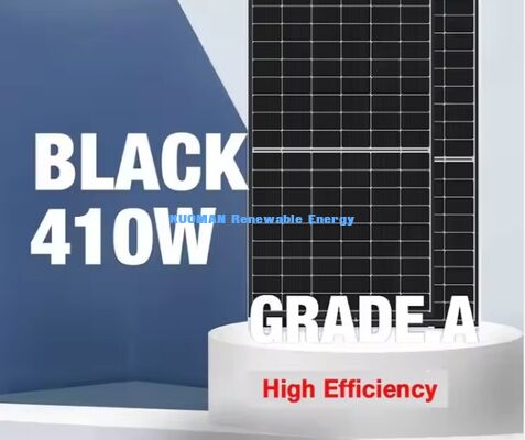 सौर पैनल काले सौर पैनल एन प्रकार 415 वाट
