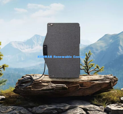 40W ETFE IP67 वाटरप्रूफ पोर्टेबल फोल्डेबल सोलर पैनल चार्जर USB टाइप-सी के साथ