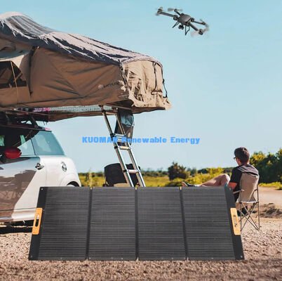 300W वाटरप्रूफ फोल्डेबल सोलर पैनल आउटडोर उपयोग के लिए बैटरी चार्जर