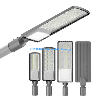 पार्किंग स्थल प्रकाश आउटडोर जलरोधक Ip66 एल्यूमीनियम स्ट्रीट लाइट 50w-200W अनुकूलित स्ट्रीट लाइट