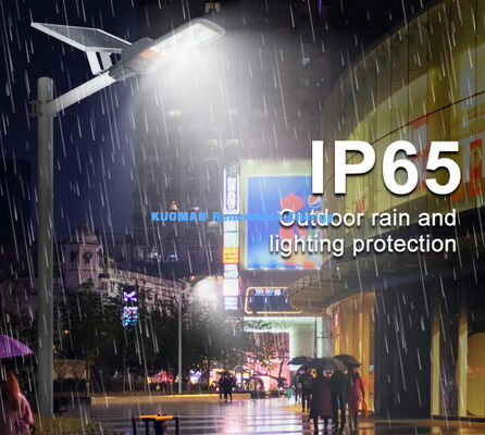 IP67 वाटरप्रूफ 300W-500W स्मार्ट मोशन सेंसर एलईडी स्ट्रीट लाइट के साथ सौर स्ट्रीट लाइट
