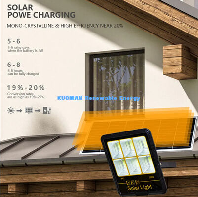 Solar Flood Lights  Waterproof Outdoor 200w 300w 400w Led Solar Garden Flood Light