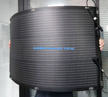 लचीला और हल्के ऊर्जा समाधान के लिए लचीला सौर पैनल ETFE पतली फिल्म 100W 210W सौर पैनल