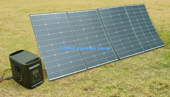 400W फोल्डेबल IP68 वाटरप्रूफ सोलर पैनल चार्जर आउटडोर एडवेंचर्स के लिए