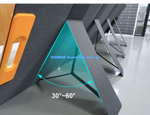 मल्टी-पोर्ट सोलर चार्जर 300W वाटरप्रूफ हल्का वजन मोड़ने योग्य फोल्डिंग पोर्टेबल सोलर पैनल