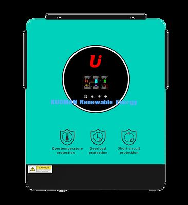 घर और ग्रिड टाई सिस्टम के लिए उच्च दक्षता 4.2KW/6.2KW एकल चरण हाइब्रिड सौर इन्वर्टर