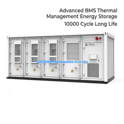 215KWh वाणिज्यिक ईएसएस बैटरी लिथियम-आयन ऊर्जा भंडारण प्रणाली 10,000 चक्रों के साथ