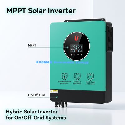 BSSI-V-GN10200 10KW हाइब्रिड सोलर इन्वर्टर डुअल MPPT और 160A चार्जर के साथ कुशल ऊर्जा भंडारण के लिए