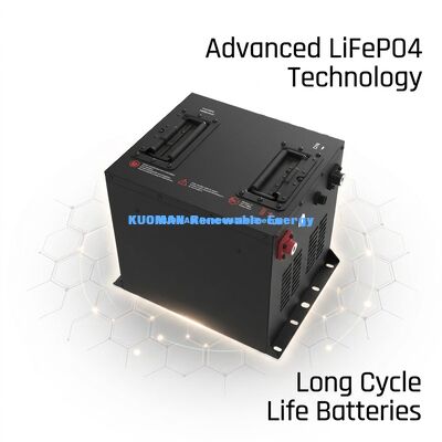 36V LiFePO4 गोल्फ कार्ट बैटरी 8000 चक्रों के साथ, 50Ah-150Ah क्षमता और कॉम्पैक्ट 385*338*245mm आयाम