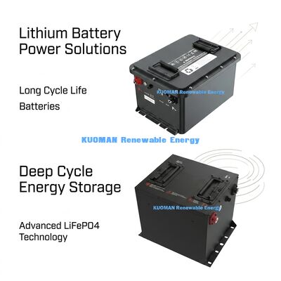 8000 साइकिल जीवन के साथ 48V 50Ah-150Ah LiFePO4 गोल्फ कार्ट बैटरी लंबे समय तक चलने वाले प्रदर्शन के लिए
