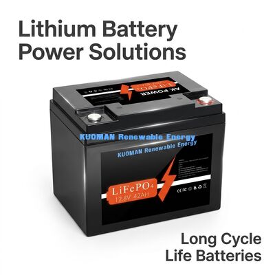537.6Wh 12V 40Ah लिथियम बैटरी डीप साइकिल LiFePO4 बैटरी ऊर्जा भंडारण और गोल्फ कार्ट के लिए