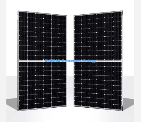 Linear Power Output Warranty 25 Year 550W Monocrystalline Solar Panel with Half Cut Cell Design