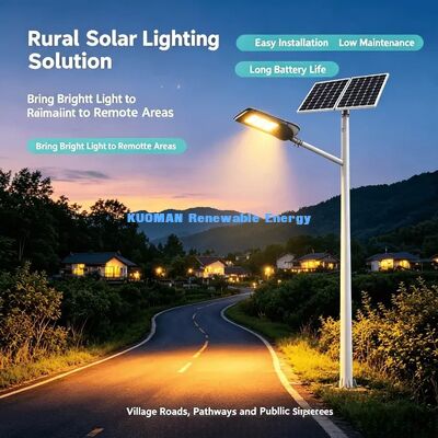 PWM Upgrade Pro-Double MPPT Solar Street Light Higher Conversion Rate