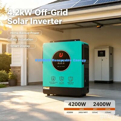 BSSI-V-GN4200 4200W हाइब्रिड सोलर इन्वर्टर ऑफ-ग्रिड और ग्रिड-टाई डुअल मोड