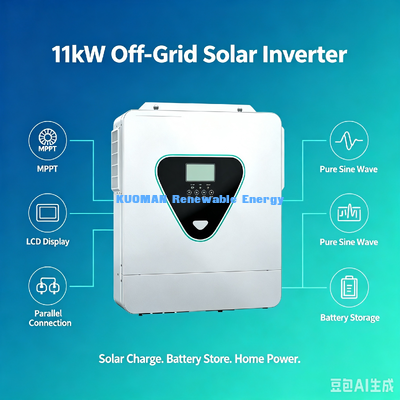 11000W ऑफ-ग्रिड सोलर इन्वर्टर बिना बैटरी के काम करने की क्षमता वाला सोलर पावर इन्वर्टर