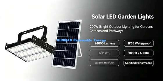 200W स्प्लिट सोलर पैनल एलईडी फ्लड लाइट IP65 वेदरप्रूफ आउटडोर पार्किंग लॉट स्टेडियम मॉड्यूलर लाइट