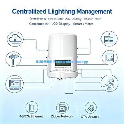पेशेवर स्मार्ट स्ट्रीट लाइटिंग सिस्टम, LoRaWAN टर्मिनल-गेटवे-क्लाउड फुल सॉल्यूशन प्रोवाइडर