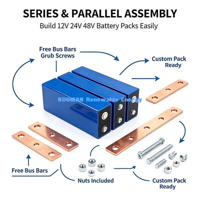 3.2V 100Ah CATL प्रिज्माटिक LiFePO4 बैटरी सेल, फ्री कनेक्टिंग बसबार, 12V 24V 48V बैटरी पैक बनाने के लिए लिथियम सेल